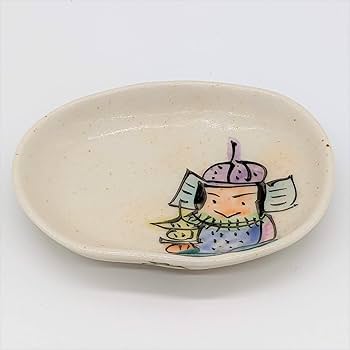 Amazon｜美濃焼 和田一人 楕円 小皿 プレート 約13×10cm 7枚